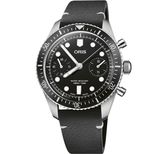 Montre Oris Divers Sixty-Five Chronograph Leather