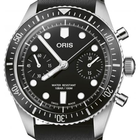 Montre Oris Divers Sixty-Five Chronograph Leather