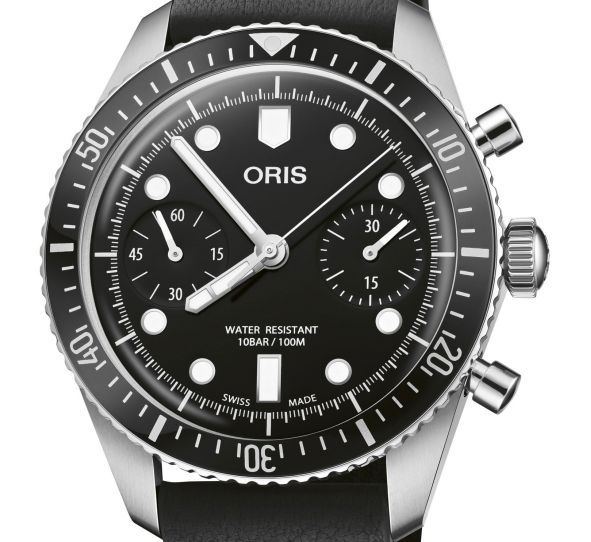 Montre Oris Divers Sixty-Five Chronograph Leather