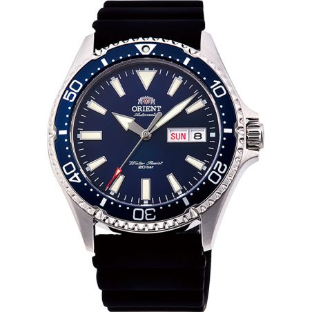 Montre Orient Mako 3 Saphir Blue Rubber RA-AA0006L