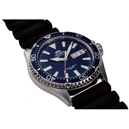 Montre Orient Mako 3 Saphir Blue Rubber RA-AA0006L