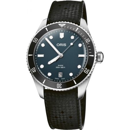 Montre Oris Divers Date Blue 01 733 7795 4055-Set 