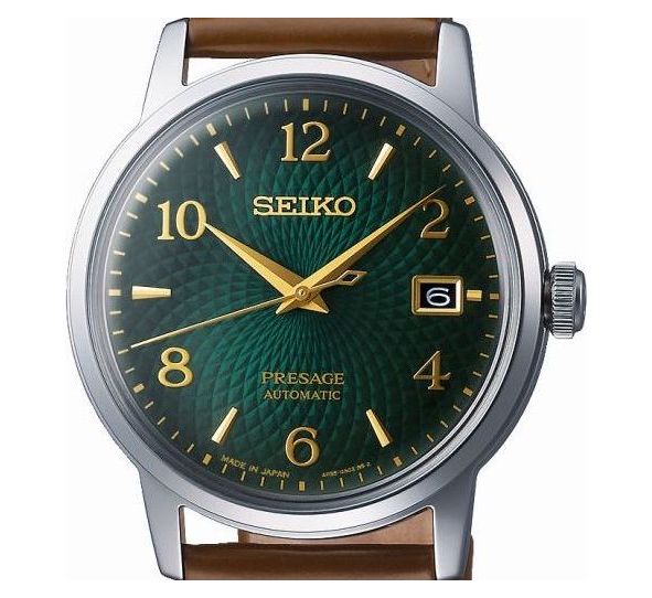 Presage Cocktail Automatique 3 Aiguilles « Mojito » SRPE45J1 - SEIKO