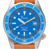 1521 Blue Blasted Leather- Squale