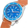 Montre Squale 1521 Blue Blasted Leather