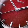 Montre Awake Sơn Mài Silver Leaf « Lava »