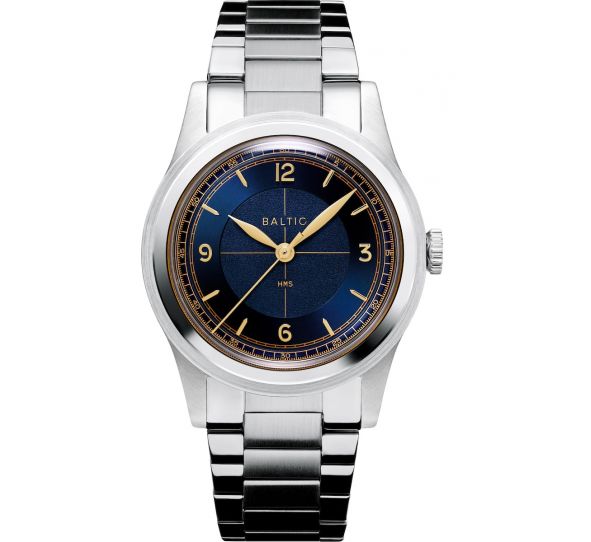 Montre Baltic HMS 003 Bleu Gilt / Acier