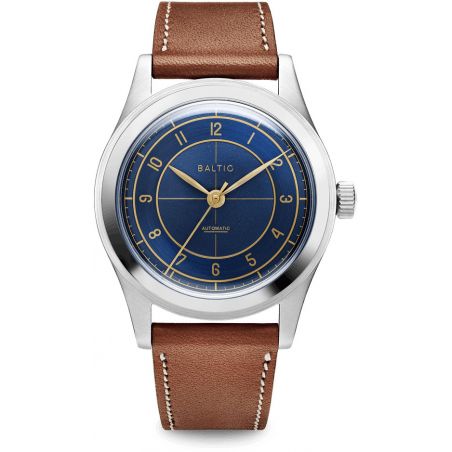 Montre Baltic HMS 002 Bleu Gilt / Cuir