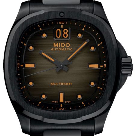 Montre Mido Multifort TV Big Date PVD Black