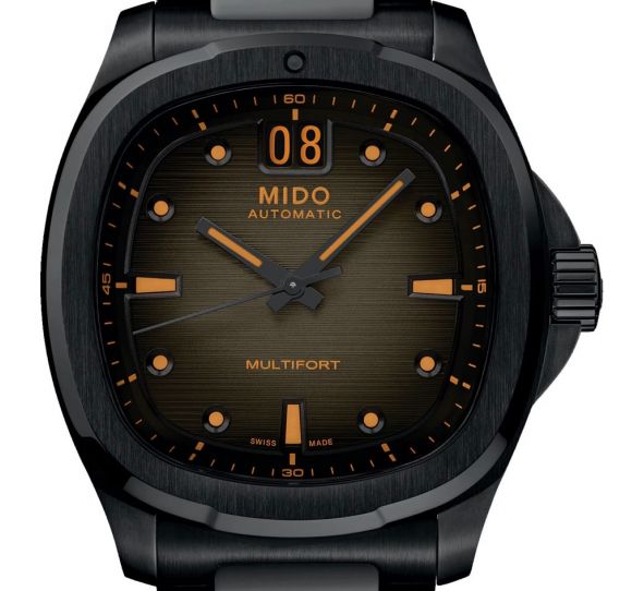 Montre Mido Multifort TV Big Date PVD Black