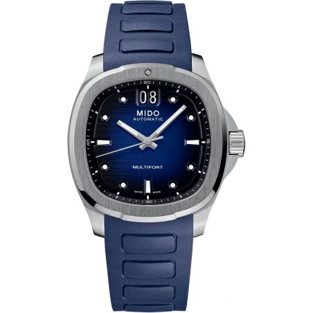 Montre Mido Multifort TV Big Date Bleu Rubber