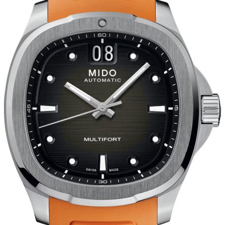 Montre Mido Multifort TV Big Date Gray Rubber