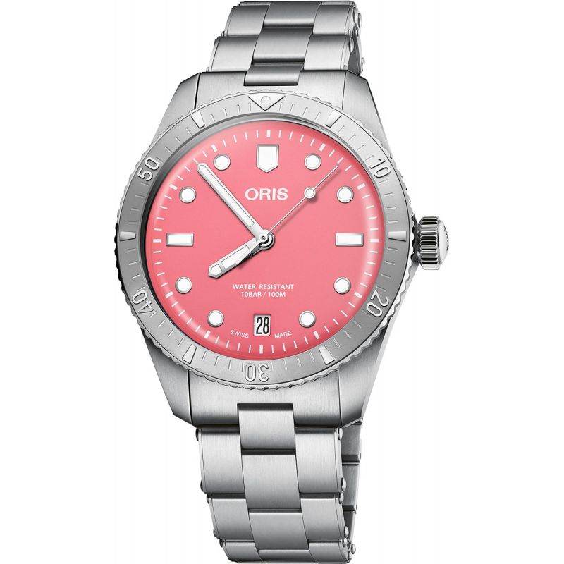 Montre Oris Divers Sixty-Five Cotton Candy Pink 