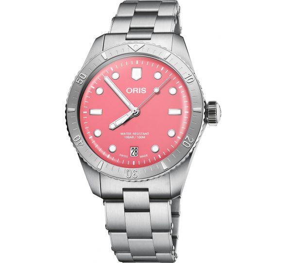 Montre Oris Divers Sixty-Five Cotton Candy Pink 