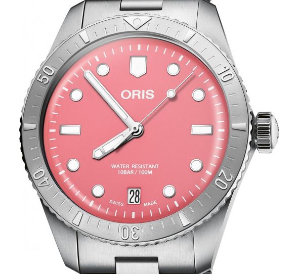 Montre Oris Divers Sixty-Five Cotton Candy Pink 