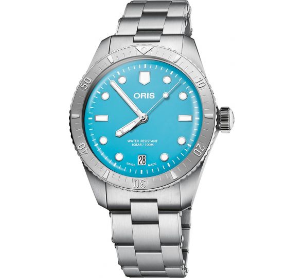 Montre Oris Divers Sixty-Five Cotton Candy Blue