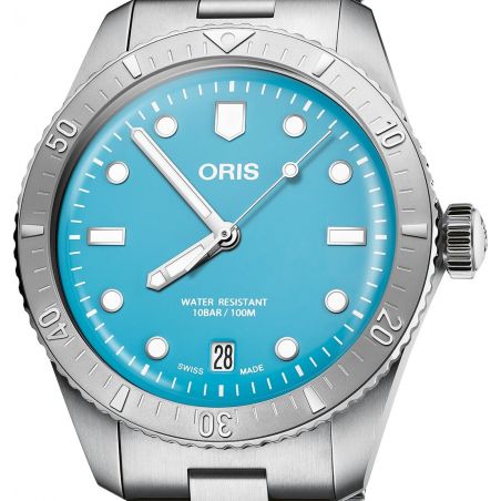 Montre Oris Divers Sixty-Five Cotton Candy Blue