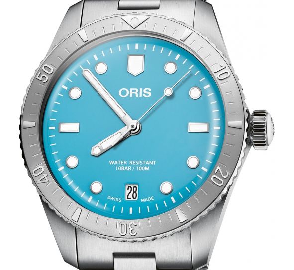 Montre Oris Divers Sixty-Five Cotton Candy Blue