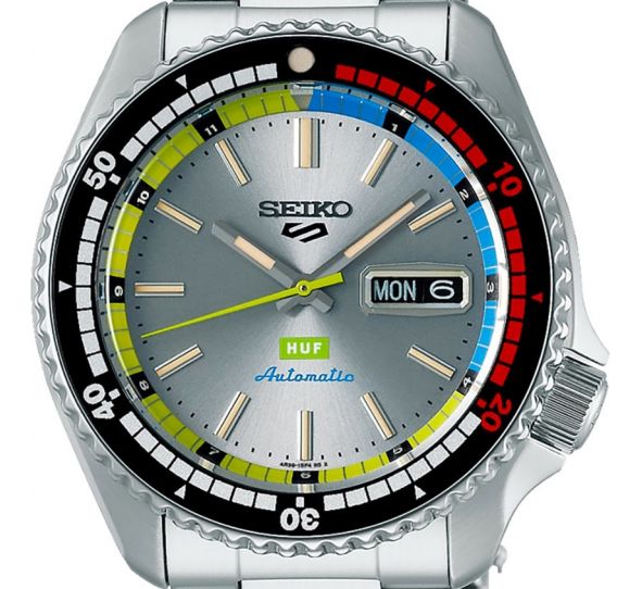 Montre Seiko 5 x HUF Limited Edition SRPL33K1