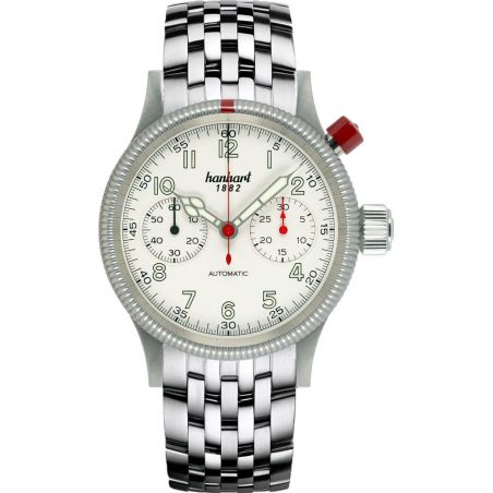 Montre Hanhart Pioneer MK I Off-White 714.200-6428