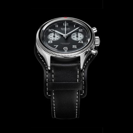 Montre Hanhart 417 ES Flyback Reverse Panda 42mm H721.211