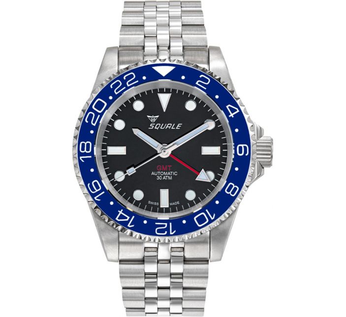 Montre Squale 1545 GMT SQGMTBLBK