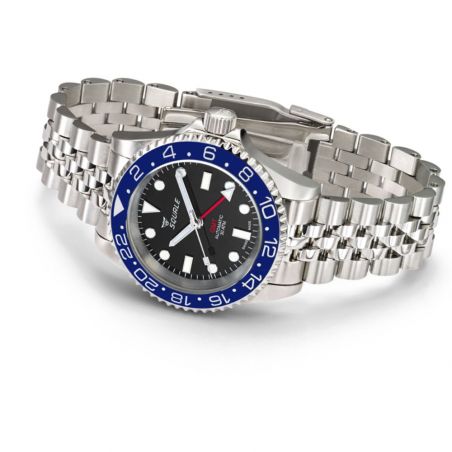 Montre Squale 1545 GMT SQGMTBLBK