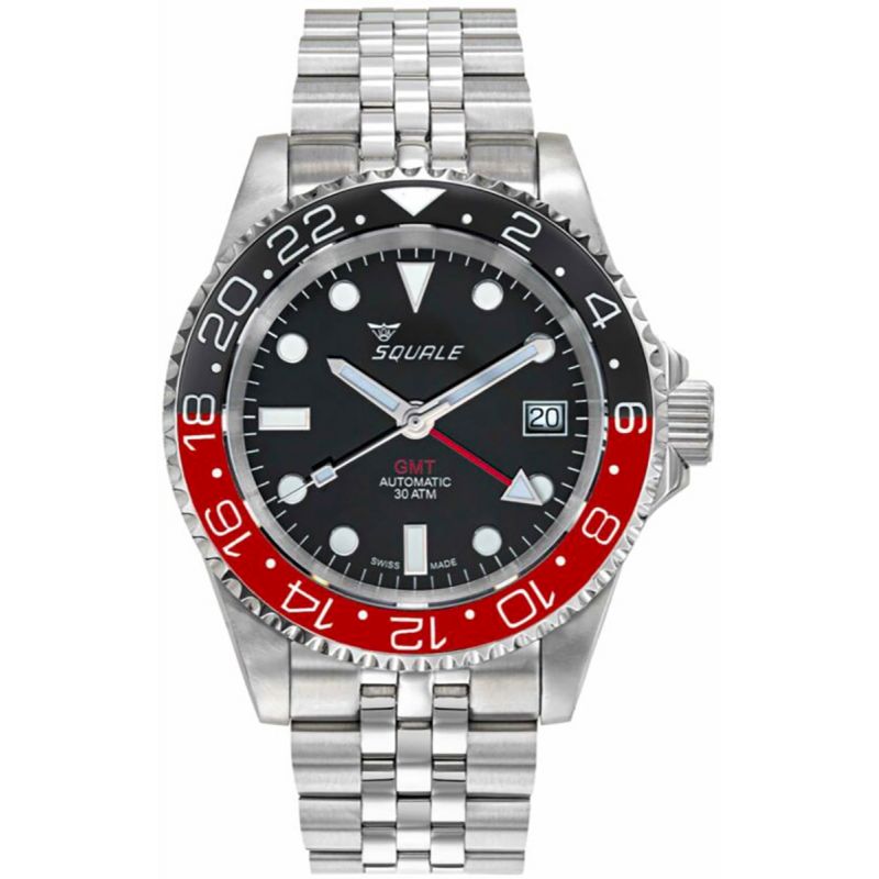 Montre Squale 1545 GMT SQGMTBKR