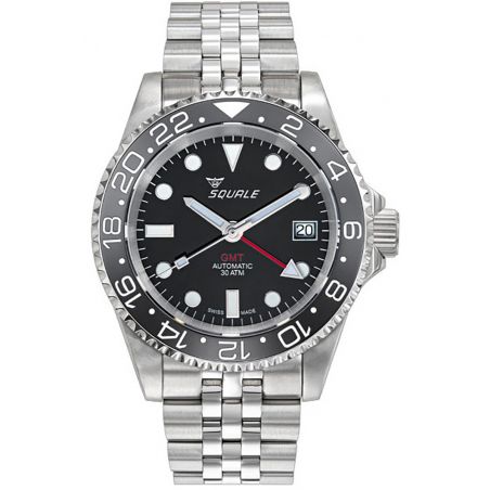 Montre Squale 1545 GMT SQGMTBKBK