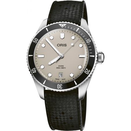 Montre Oris Divers Date Beige 01 733 7795 4051-Set 