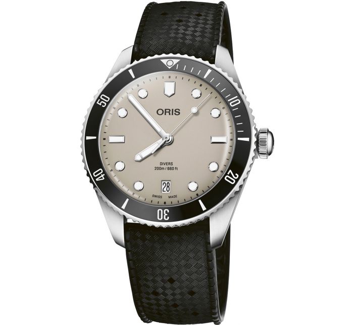 Montre Oris Divers Date Beige 01 733 7795 4051-Set 