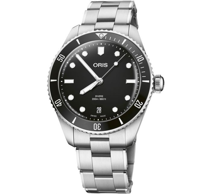 Montre Oris Divers Date Black 01 733 7795 4054-Set 