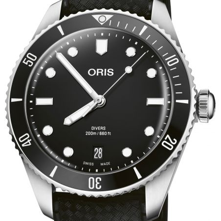 Montre Oris Divers Date Black 01 733 7795 4054-Set 