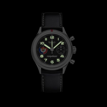 Montre Hanhart 417 ES Tornado Maiden Flight 39mm Flyback