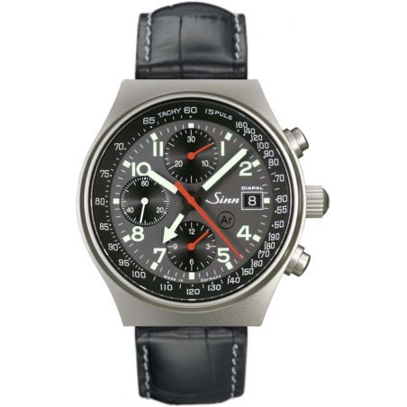 Chronograph 144 St DIAPAL Leather Strap - Sinn 