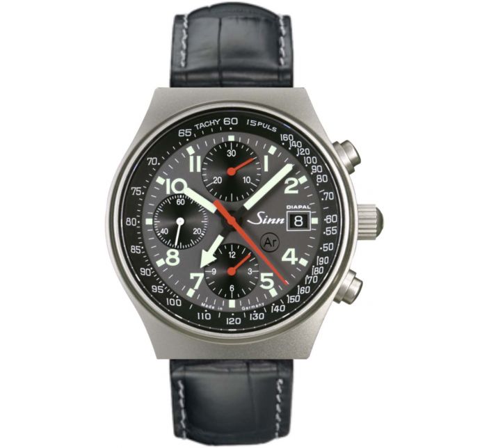 Chronograph 144 St DIAPAL Leather Strap - Sinn 