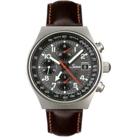 Chronograph 144 St DIAPAL Leather Strap - Sinn 