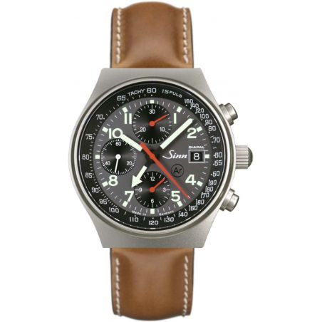 Chronograph 144 St DIAPAL Leather Strap - Sinn 