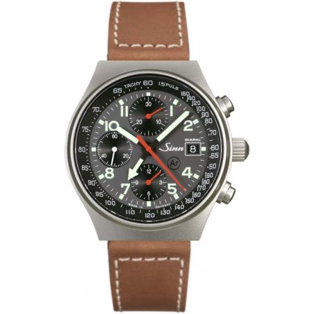 Chronograph 144 St DIAPAL Leather Strap - Sinn 