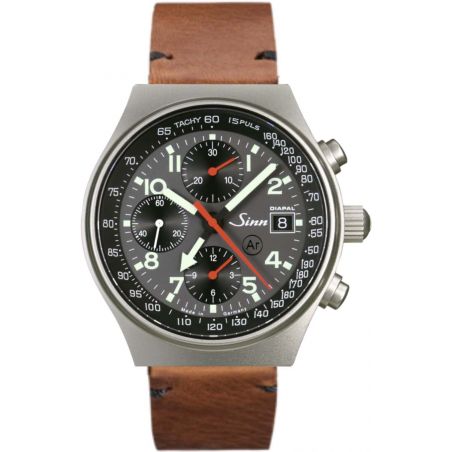 Chronograph 144 St DIAPAL Leather Strap - Sinn 