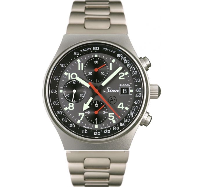 Chronograph 144 St DIAPAL Solid Strap - Sinn 