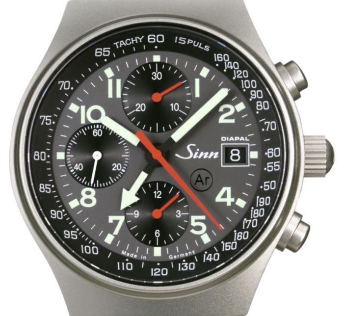 Chronograph 144 St DIAPAL Solid Strap - Sinn 