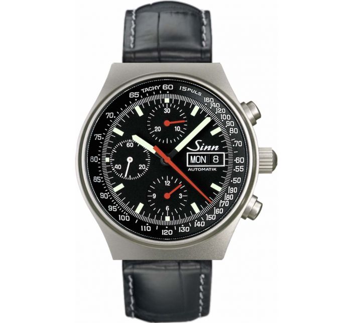 Chronograph 144 St Sa Leather Strap - Sinn 