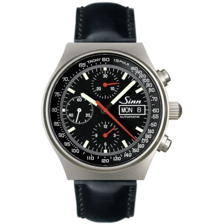 Chronograph 144 St Sa Leather Strap - Sinn 