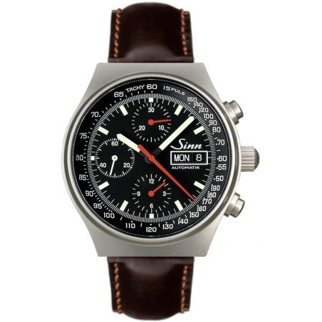 Chronograph 144 St Sa Leather Strap - Sinn 