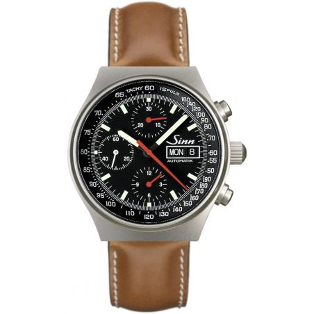 Chronograph 144 St Sa Leather Strap - Sinn 