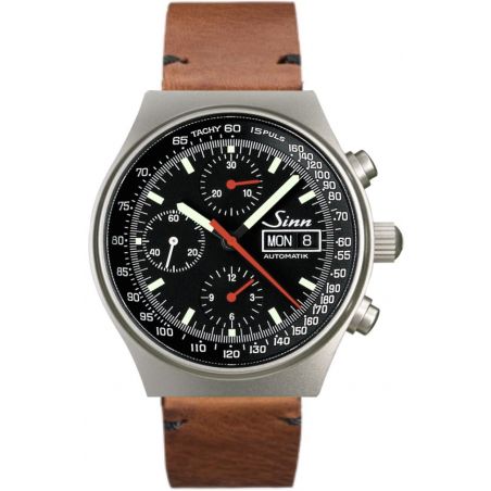 Chronograph 144 St Sa Leather Strap - Sinn 