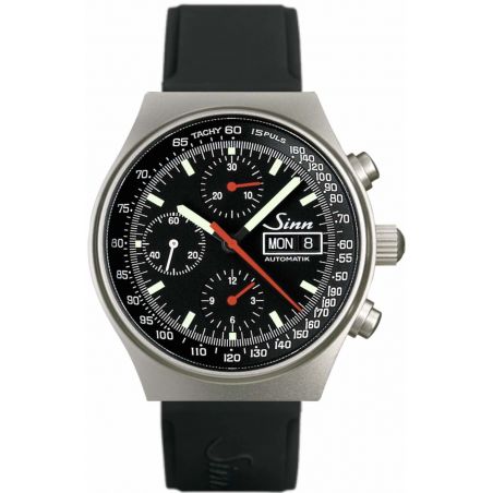 Chronograph 144 St Sa Silicon Strap - Sinn 