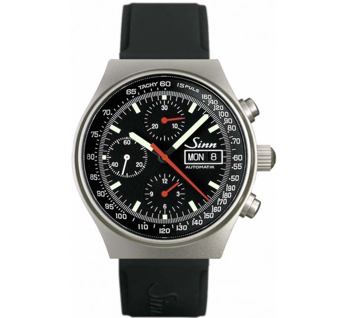 Chronograph 144 St Sa Silicon Strap - Sinn 