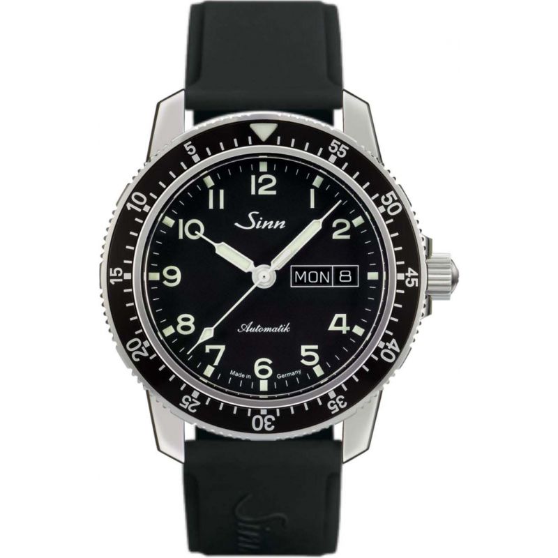 Classic Pilot Watch 104 St Sa A Silicone Strap - Sinn